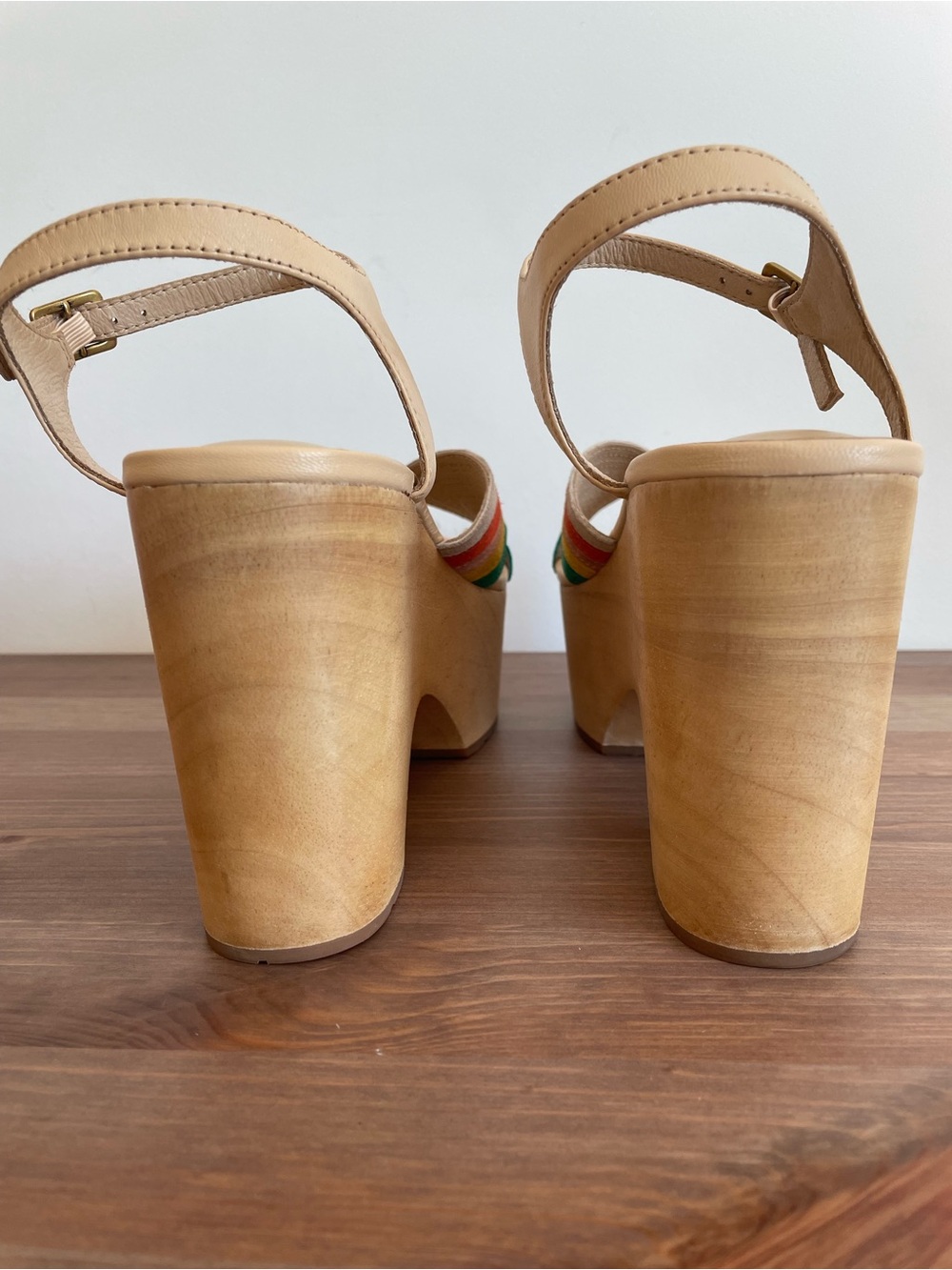 Charlotte Stone Donna Platform Clogs Rainbow - Picture 6 of 9